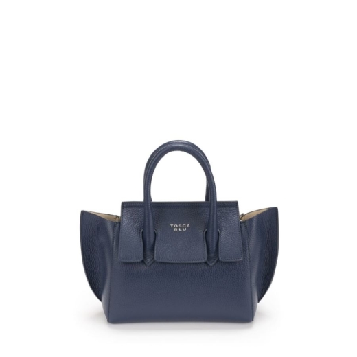 Bolsa de Mão Média Riccione Feminina Azul